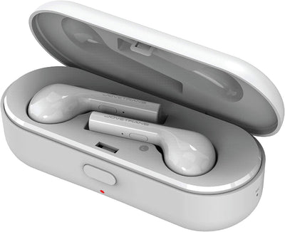 Mix Translator Earbuds, Portable Language Translator Device for On-The-Go Wireless Translation (White)