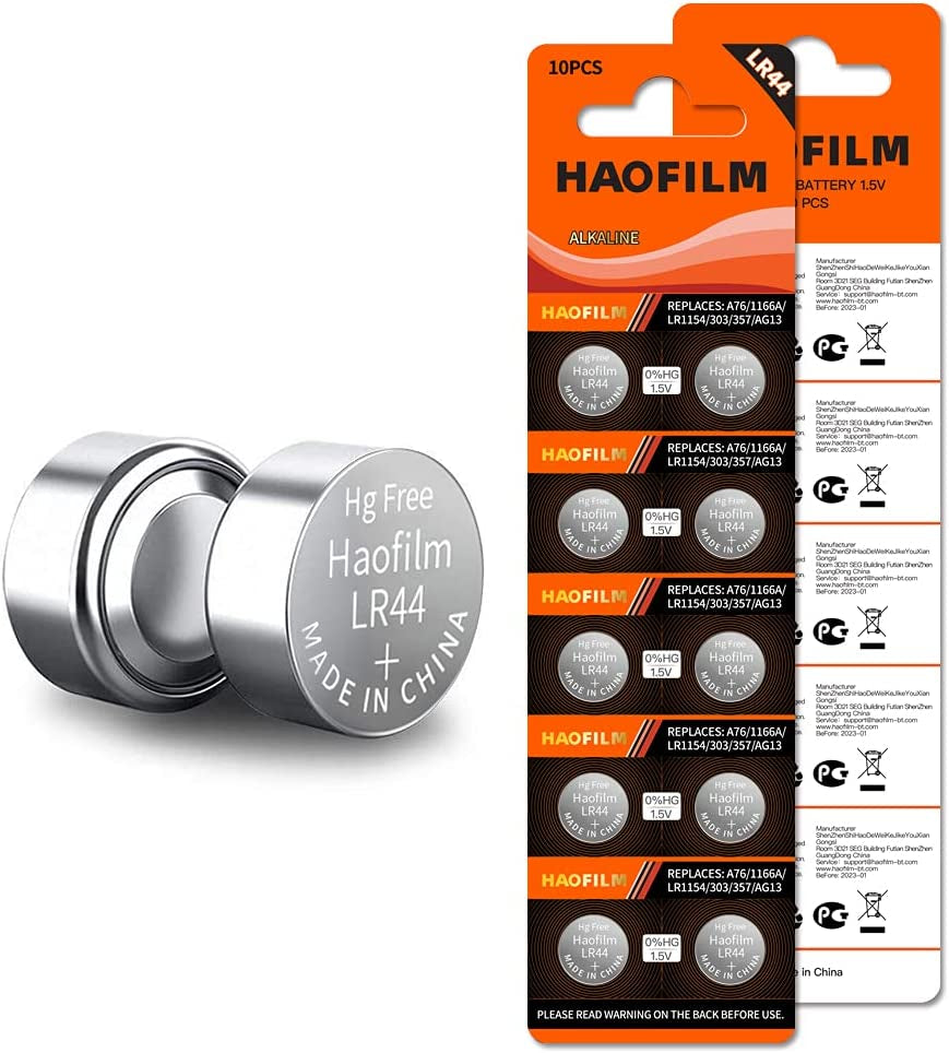 3LR41,3X392,3AG3,3XL736F Advanced Alkaline Battery, 4.5V round Coin Cell Battery, for All Bore Sight Laser Cartridges (Pack of 10)
