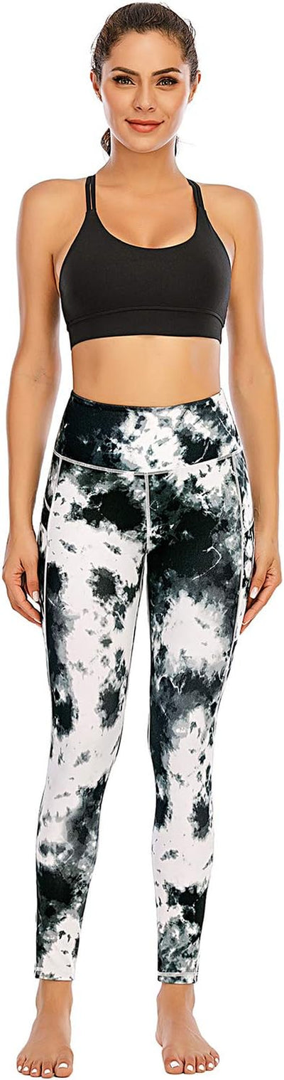Leggings for Women Tummy Control Workout Leggings with Pocket High Waisted Sports Tight