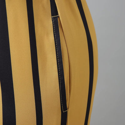 Striped Printed Stretch Flat Front Men Pants Casual,Men'S Straight-Fit Stripe Dress Pants,Mens Elastic Waist Pants Pinstripe Trousers Sweatpants High Waist Pants Yellow