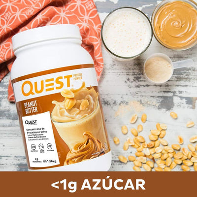 Nutrition Peanut Butter Protein Powder, 23G Protein, 1G Sugar, Low Carb, Gluten Free, 3 Pound, 43 Servings
